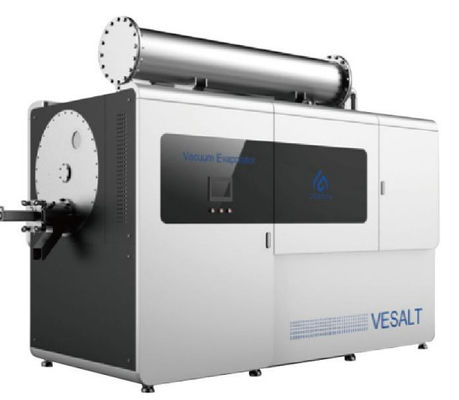 qualité  Automated Operation Wastewater Treatment Plant Heat Pump Scraper Low Temperature Vacuum Crystallisation System usine