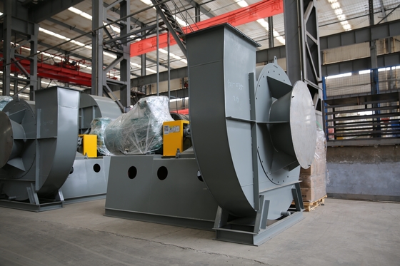 Performance stable Ventilateur centrifugeur industriel Conception modulaire en fonte inférieure à 600 °C
