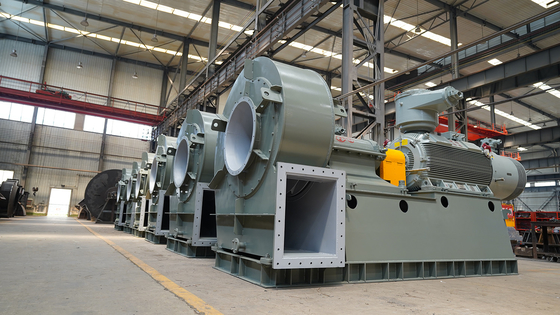 Ventilateur centrifuge anti-corrosion Excellente conception de l' impulseur pour les environnements difficiles, prolonger la durée de vie