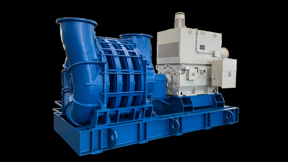 Pompes à vide centrifuges industrielles à plusieurs étages en fonte pour un aspirateur efficace