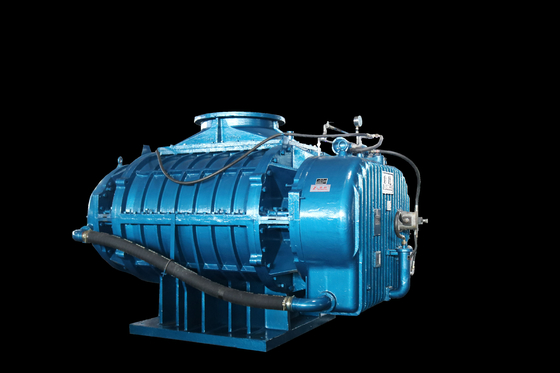 Souffleur de racines industriel avec 32A-200A diamètre d'entrée 440V 60Hz pompe à air 0,45m3/min