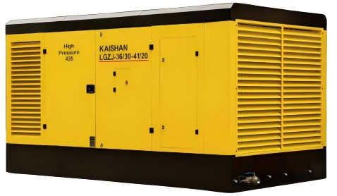 Compresseur d'air à vis pour puits profond 1,7-3,5 MPa 18-43 m³/min
