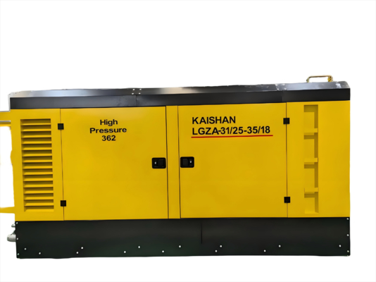 Compresseur d'air à vis pour puits profond 1,7-3,5 MPa 18-43 m³/min