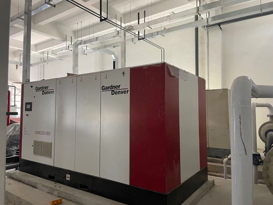 Compresseur d'air à micro-huile professionnel à deux étages pour applications industrielles lourdes