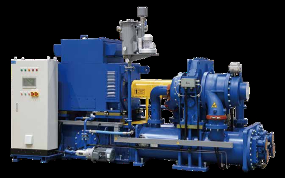 Compresseur d'air centrifuge multi-étages électrique 1.8-36 bars