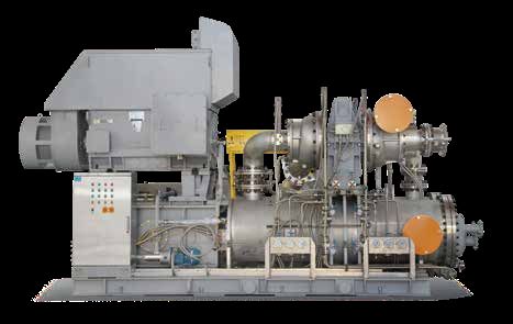 Compresseur de gaz électrique de traitement 2-36bar 2000-48000m3/h
