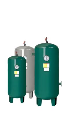 Réservoir de stockage de gaz avec une pression de 0,8 à 2,5 MPa