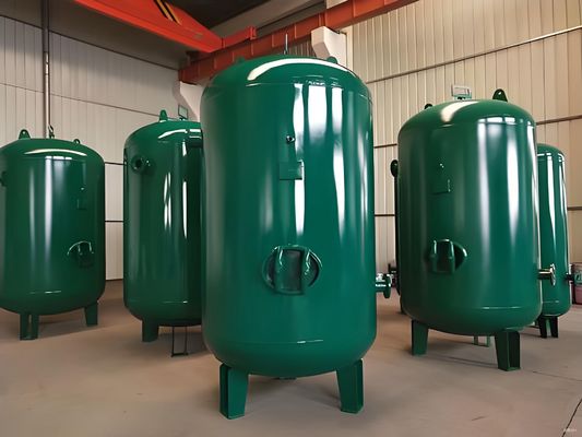 Gas storage tanks for process industries