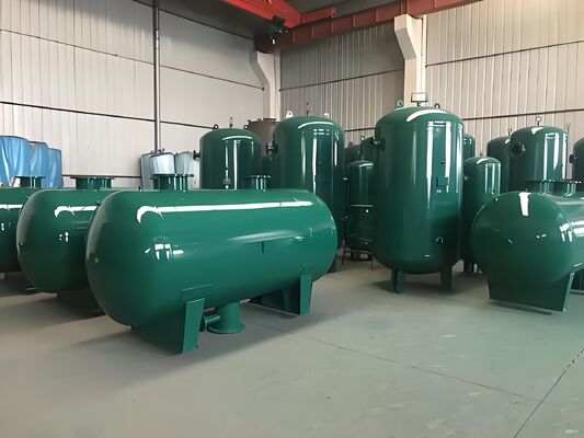 Les réservoirs verticaux et horizontaux de stockage de gaz industriel respectent des normes de sécurité strictes